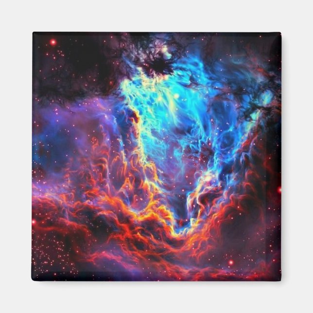 Aimant Awe-Inspiring Color Composite Star Nebula (Devant)