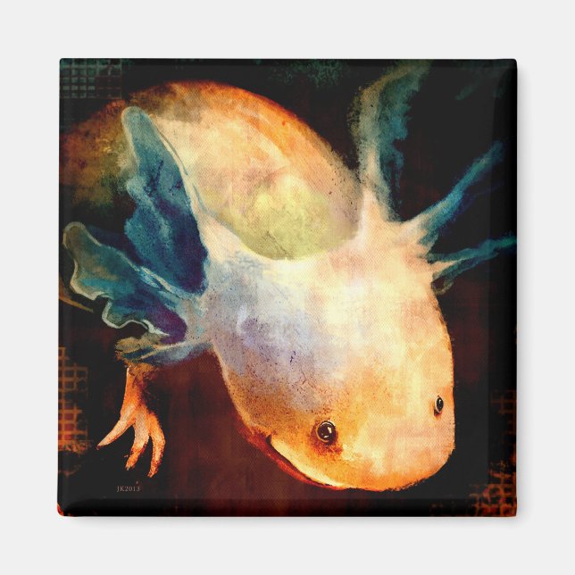 Aimant Axolotl Sun (Devant)