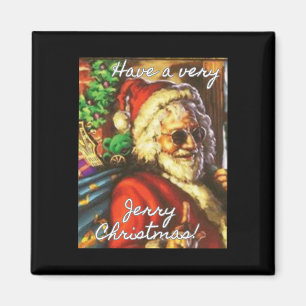 Aimant Ayez Très Joyeux Noël Garcia Père Noël Holiday