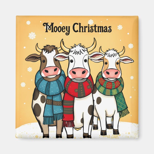Aimant Ayez un Noël Mooey (Devant)