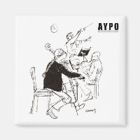 AYPO 25-26 Saison limitée magnétique de dessin