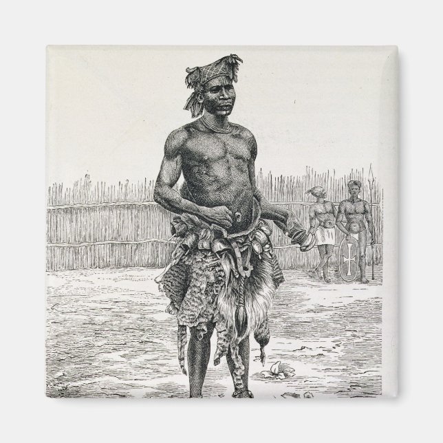 Aimant Azandeh Binsa ou sorcier (Devant)