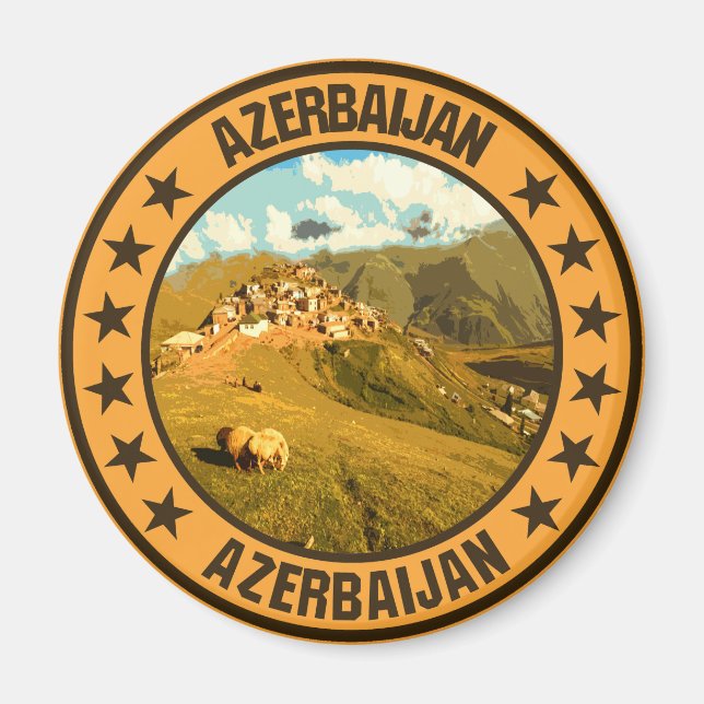 Aimant Azerbaïdjan (Devant)