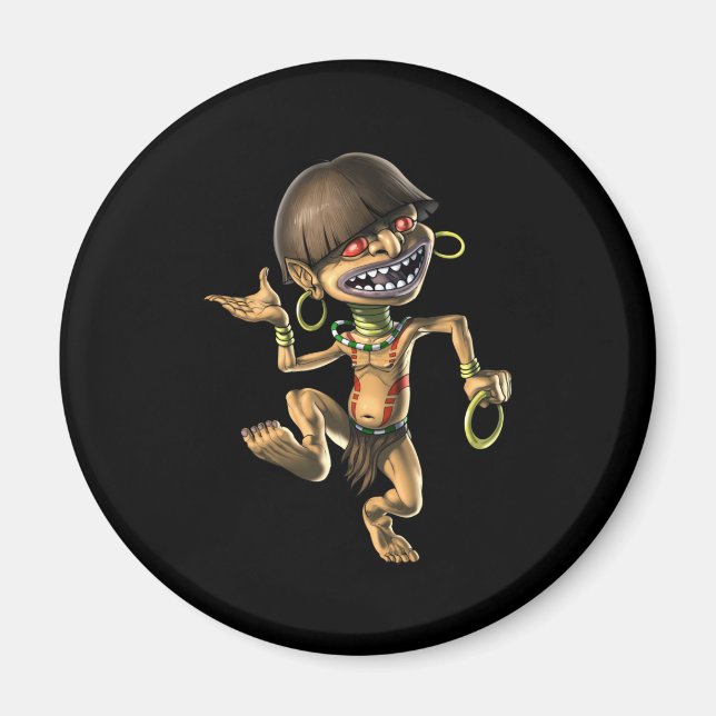 Aimant Aztec Créature Chaneque (Devant)