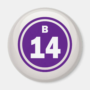 AIMANT B-14- BOULE DE BINGO-TEST