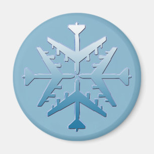 Aimant B-52 Flocon de neige