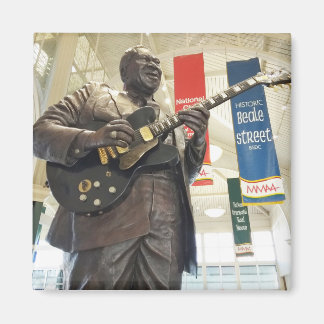 Aimant B.B. King Statue - Memphis, Tennessee