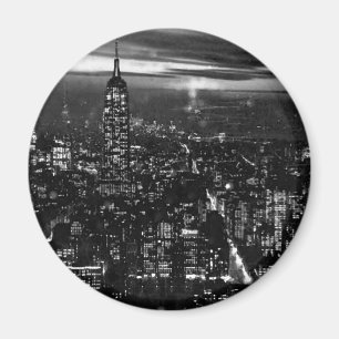 Aimant B&W New York City la nuit