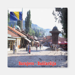 Aimant BA - Bosnie-Herzégovine - Sarajevo Bašcaršija