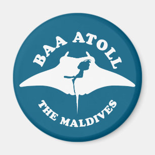 Aimant Baa Atoll Plongée Sous-Marine