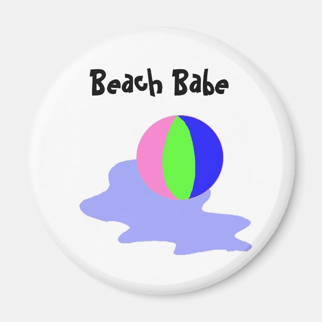 Aimant Babe de la Plage (Devant)