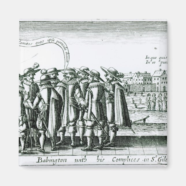 Aimant Babington avec ses Complices à St. Giles (Devant)