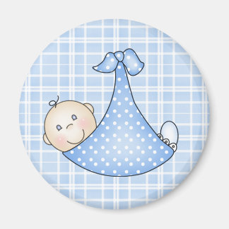 Aimant Baby Boy in Blanket