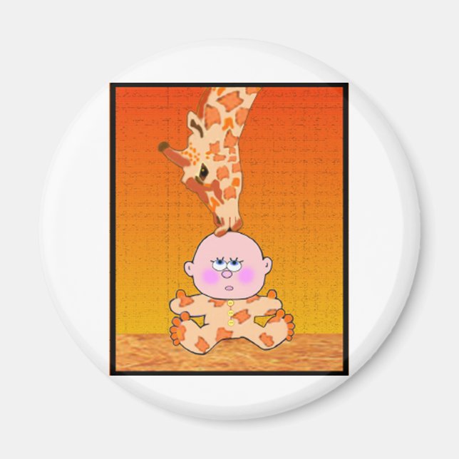 Aimant Baby & Giraffe (Devant)