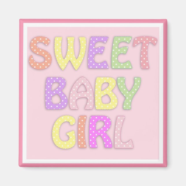 Aimant Baby Girl (Devant)