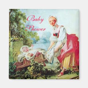 AIMANT BABY SHOWER COLORÉ