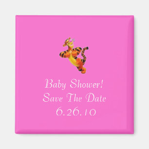 Aimant Baby shower Enregistrer l'aimant de date
