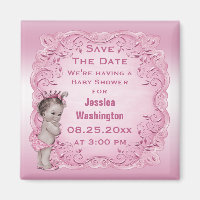 Baby shower princesse Vintage rose Enregistrer la 