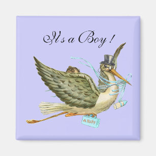 AIMANT BABY SHOWER STORK