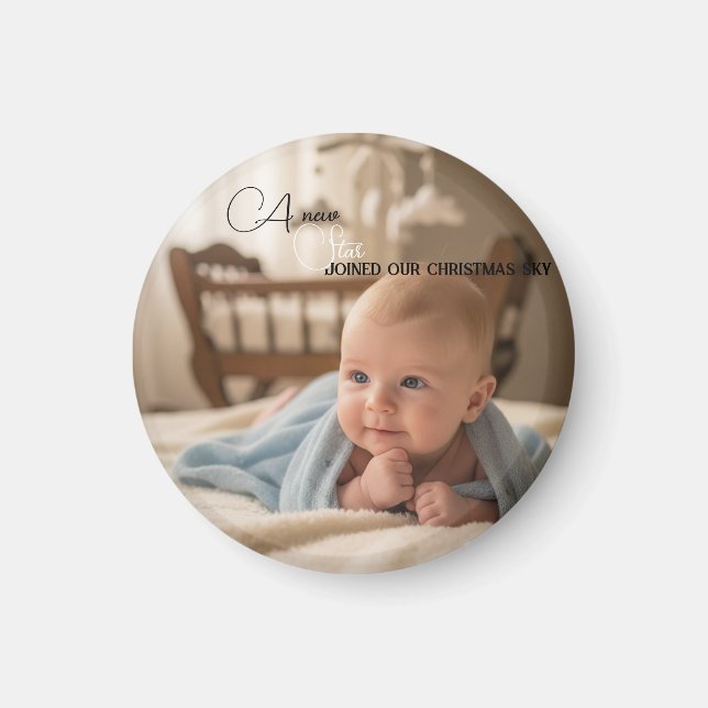 Aimant Baby's First Christmas  (Devant)