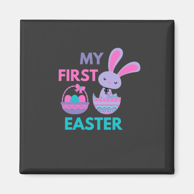 Aimant Babys First Paster Funny Rabbit (Devant)