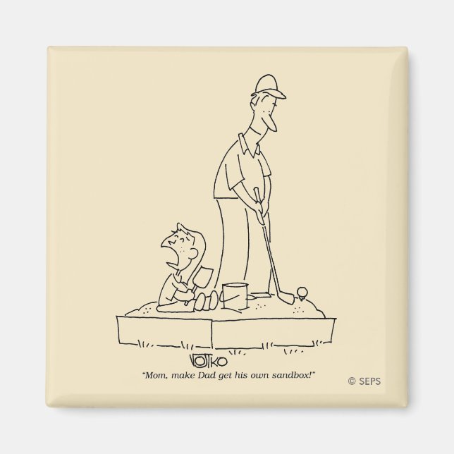 Aimant Bac à sable (Devant)