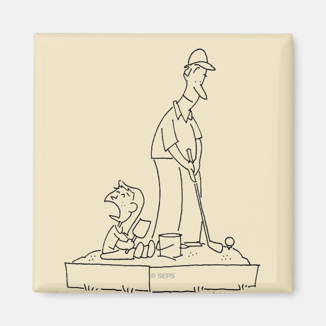 Aimant Bac à sable (Devant)