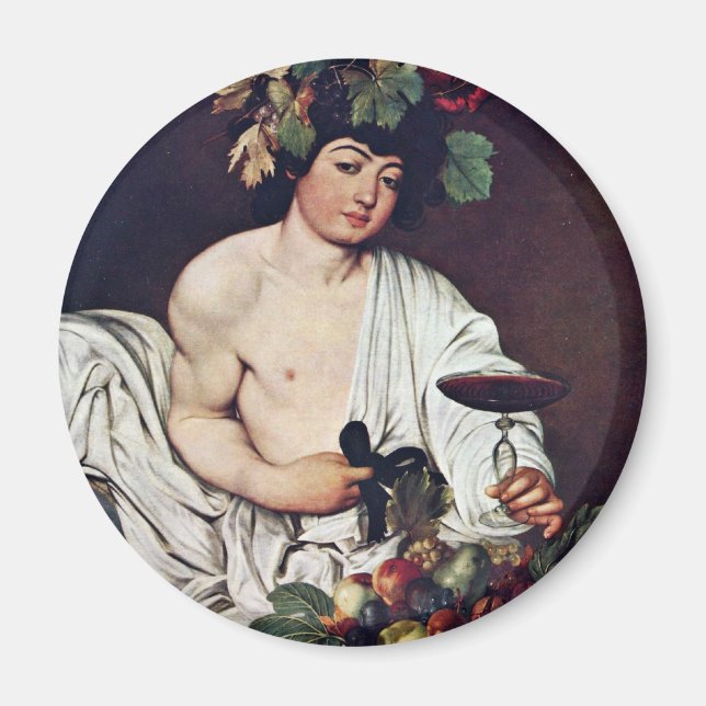 Aimant Bacchus Par Michelangelo Merisi Da Caravaggio (Devant)