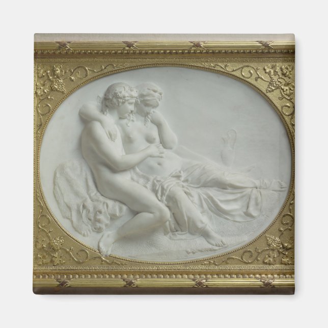 Aimant Bacchus réconfortant Ariane, 1793 (Devant)