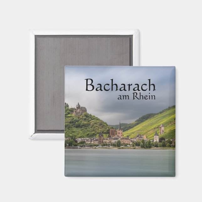 Aimant Bacharach Allemagne Souvenir (Recto/Verso)