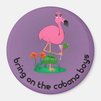 Aimant Bachelorette/aimant Flamant rose