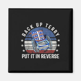 Aimant Back Up Terry Placez-Le En Reverse Vintage Funny 4