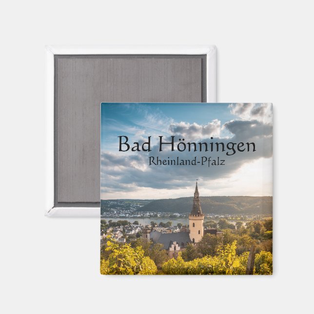 Aimant Bad Hönningen Allemagne (Recto/Verso)