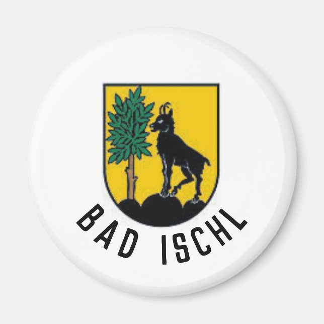Aimant Bad Ischl (Autriche), blason (Devant)