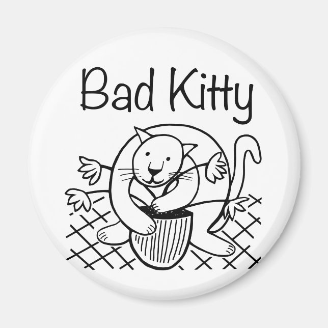 Aimant Bad Kitty 2 (Devant)