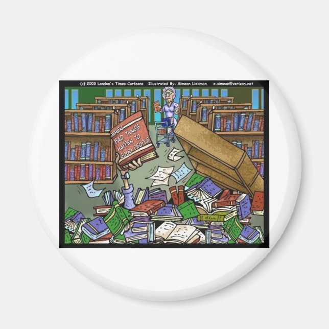 Aimant Bad Things Happen 2 Good People Fun Gifts, etc (Devant)