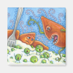 AIMANT BAD YAM YELLING AT PEAS, FUNNY THANKSGIVING MEAL