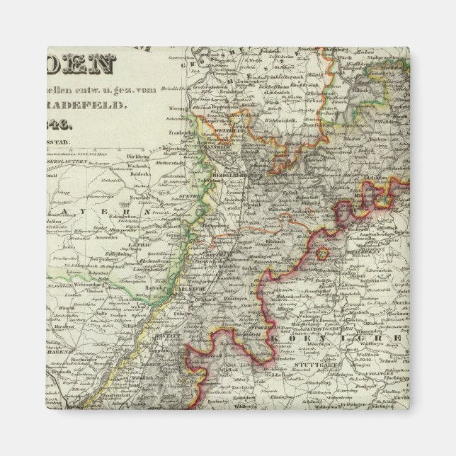 Aimant Baden, Allemagne (Devant)