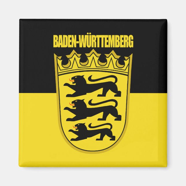 Aimant Baden-Wurtemburg Petites armes (Devant)