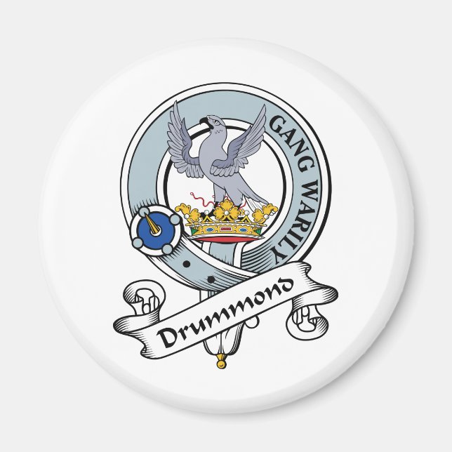 Aimant Badge du clan Drummond (Devant)