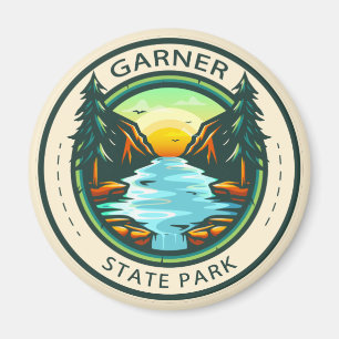 Aimant Badge du Garner State Park Texas