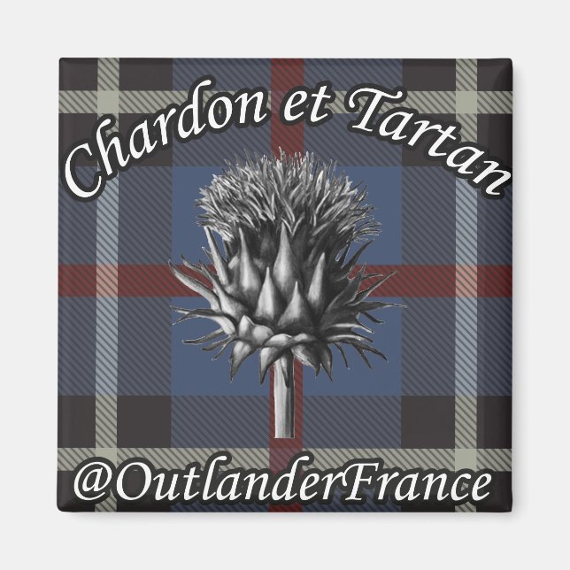Aimant Badge Outlander France (Devant)