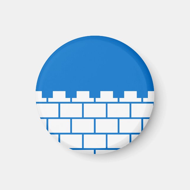 Aimant Badge Populace du canton de Grey Gargoyles (Devant)