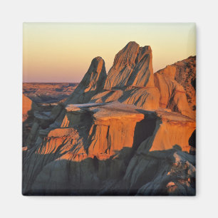 Aimant Badlands dans le parc national Theodore Roosevelt