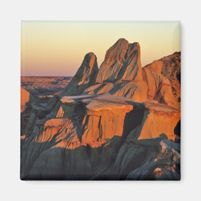 Aimant Badlands dans le parc national Theodore Roosevelt (Devant)