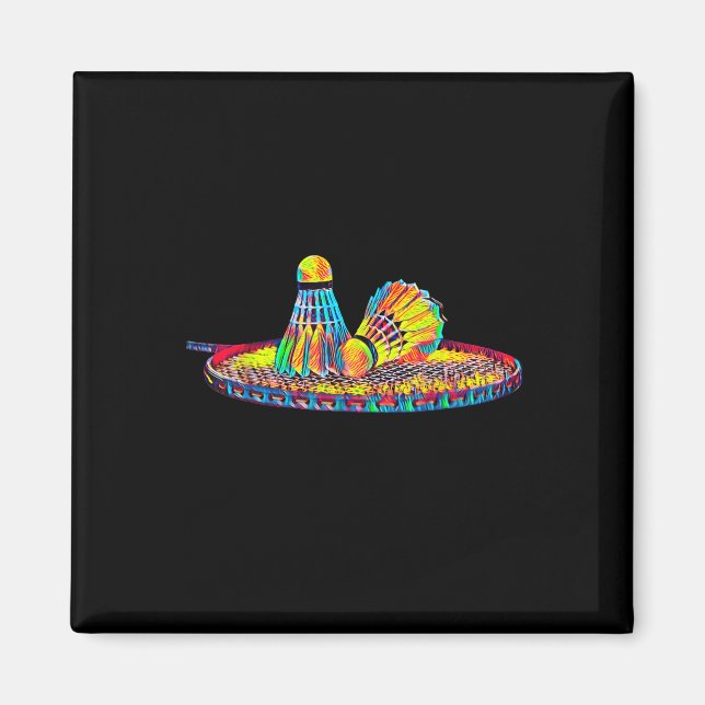 Aimant Badminton (Devant)