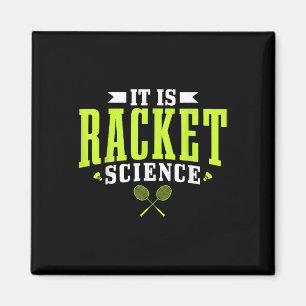 Aimant Badminton C'Est La Science Des Raquettes Hommes Fe