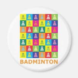 Aimant Badminton d'art de bruit