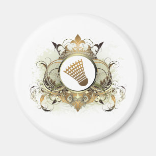 Aimant Badminton élégant