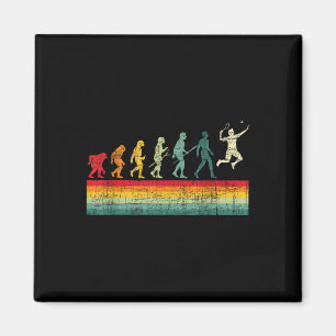 Aimant Badminton Evolution - Retro Sports Lover Shuttle